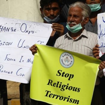 V Pákistánu se konal protest pro zastavení útoků na různá náboženství.