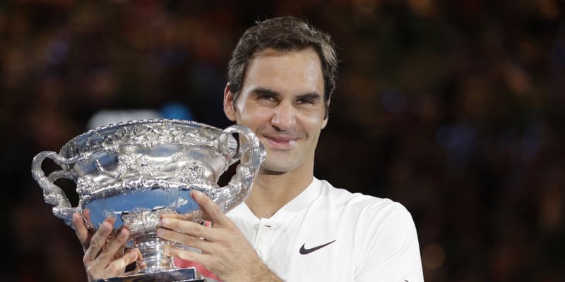 Počet grandslamových titulů zakulatil Federer na Australian Open. V roce 2018 získal 20. nejcennější suvenýr v tenisovém světě.