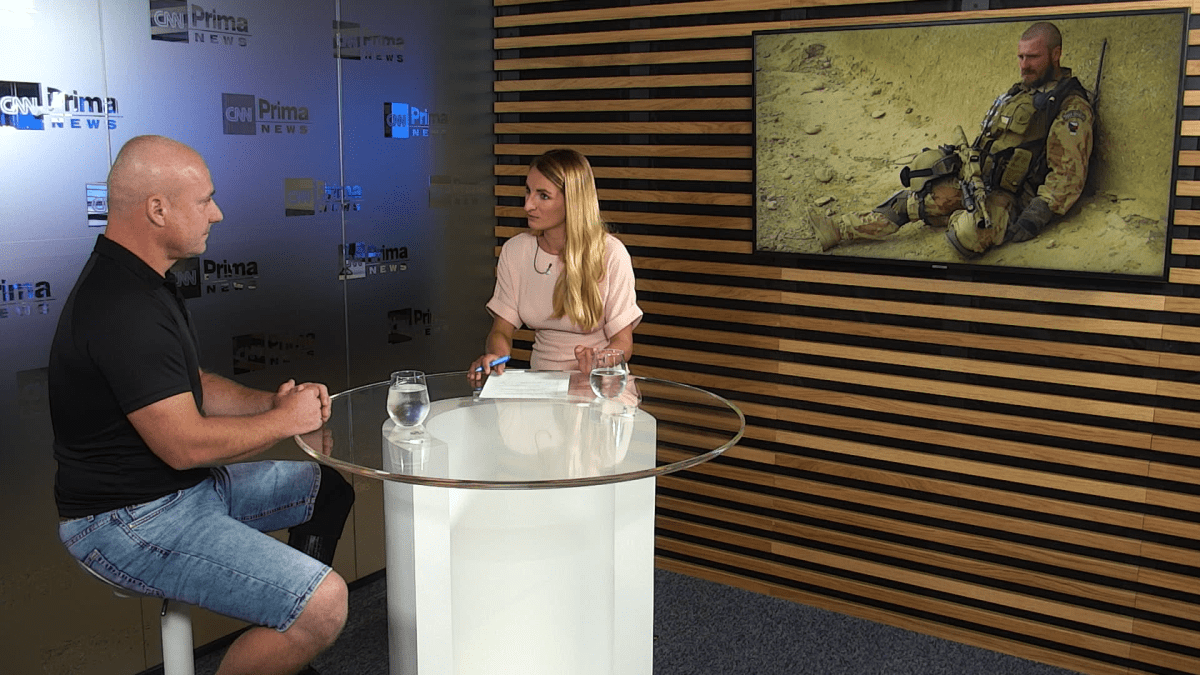 Válečný veterán Miroslav Lidinský v rozhovoru pro CNN Prima NEWS