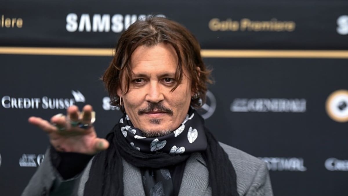 Johnny Depp na filmovém festivalu v Zurichu v roce 2020