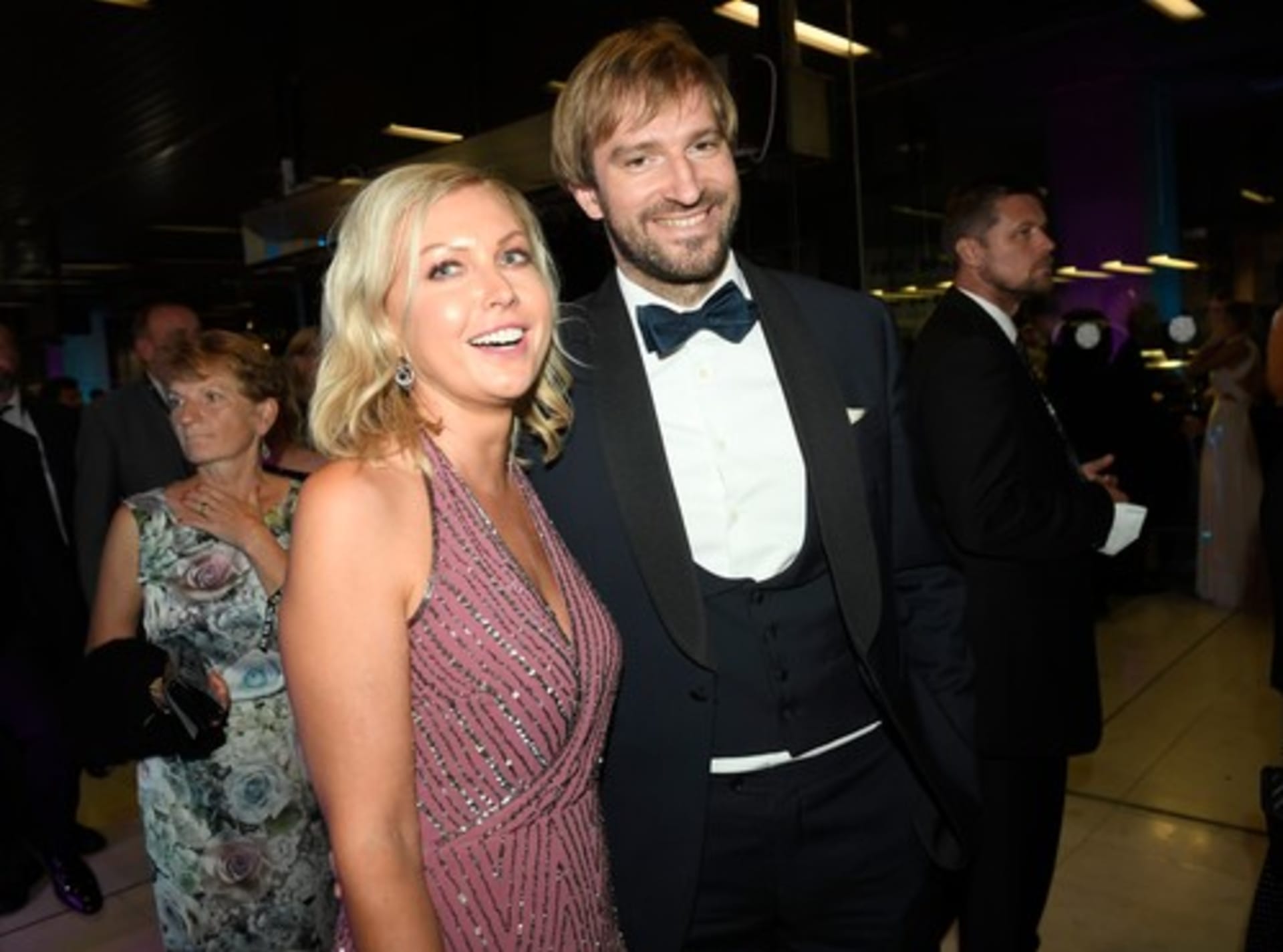 Ministr zdravotnictví Adam Vojtěch s manželkou na zahájení 55. ročníku filmového festivalu Karlovy Vary