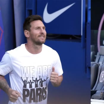 Messi a Beckham