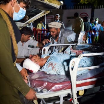 Zranění po výbuchu v Kábulu