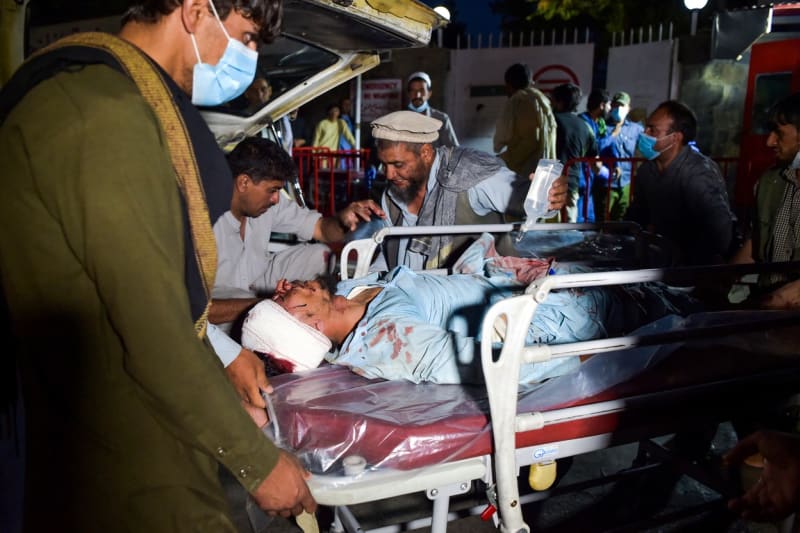 Zranění po výbuchu v Kábulu