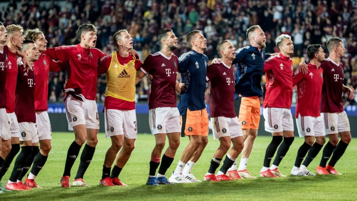 Fotbalisty Sparty Praha čekají v Evropské lize atraktivní soupeři z Francie, Skotska a Dánska.