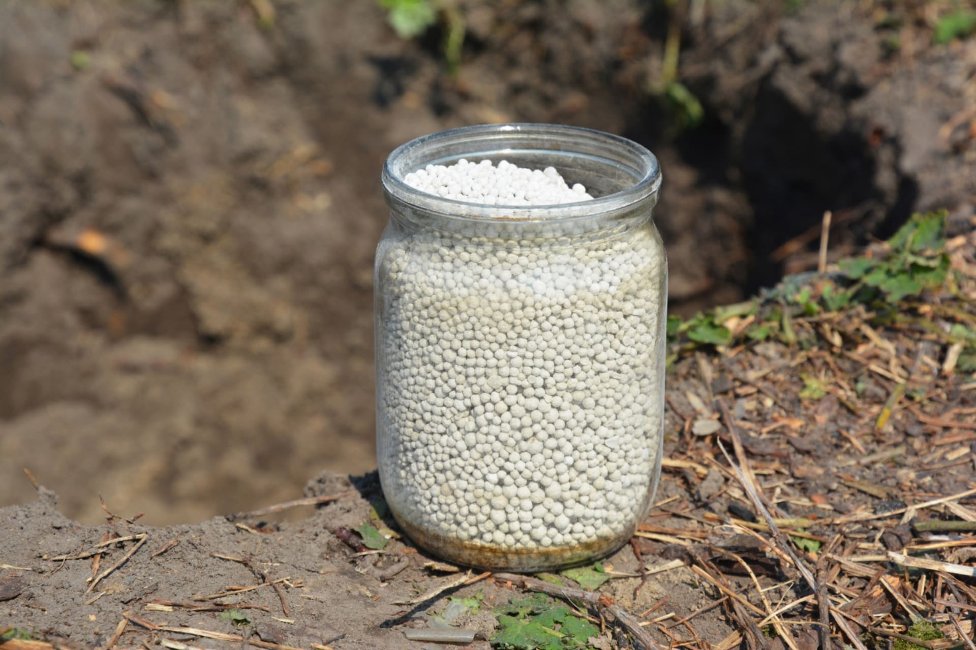 Granulované komplexní hnojivo je zdrojem všech potřebných výživových prvků