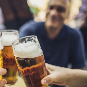 Češi za rok vypijí přibližně 284 půllitrů piva. (Ilustrační fotografie)