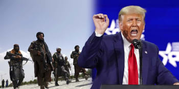 Jestli nám nevrátí naše zbraně, vybombardujme je. Trump brojí proti Tálibánu a tepe Bidena