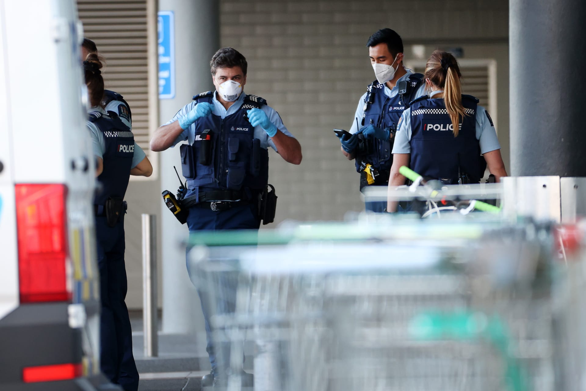 Útok v nákupním centru na Novém Zélandu 
