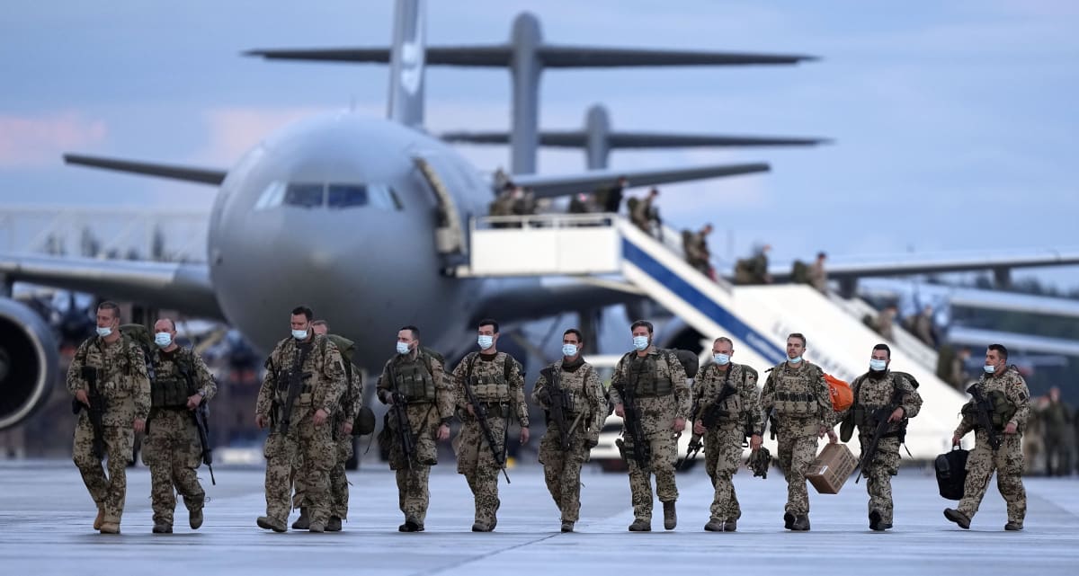 Německá armáda ukončila evakuace z Afghánistánu 27. srpna 2021.