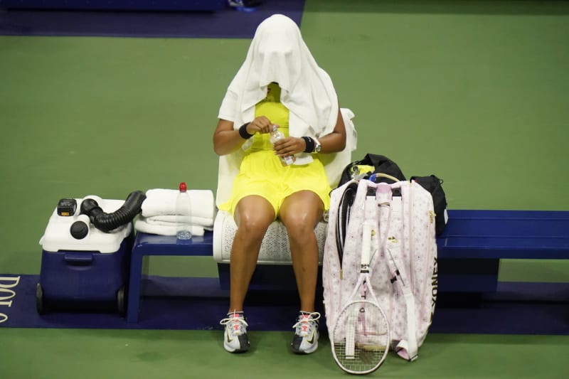 Pro Ósakaovou bylo US Open teprve třetím turnajem od Roland Garros, z kterého odstoupila kvůli psychickým problémům.