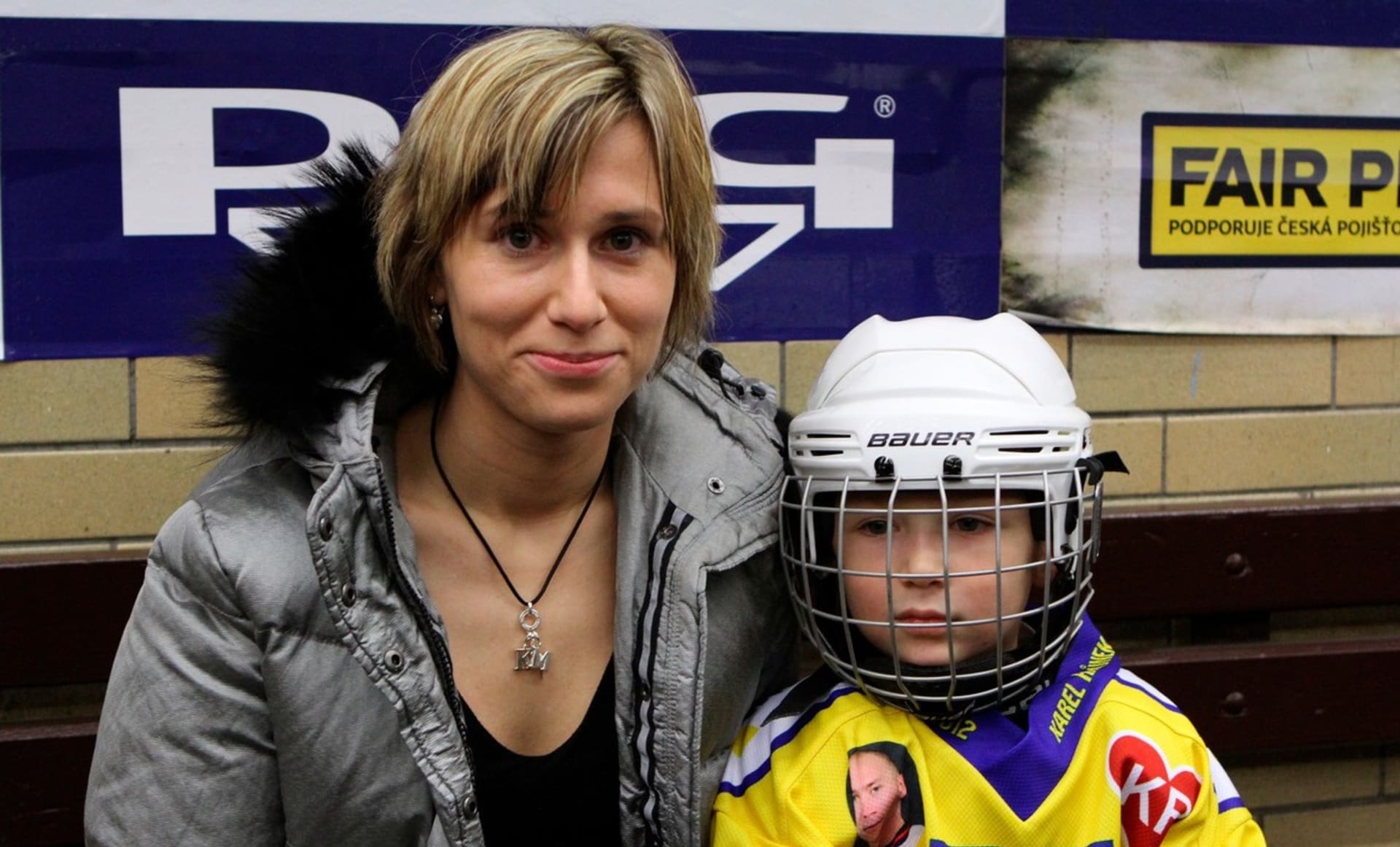 Kateřina Rachůnková na fotografii z roku 2012 ještě se synem Matějem