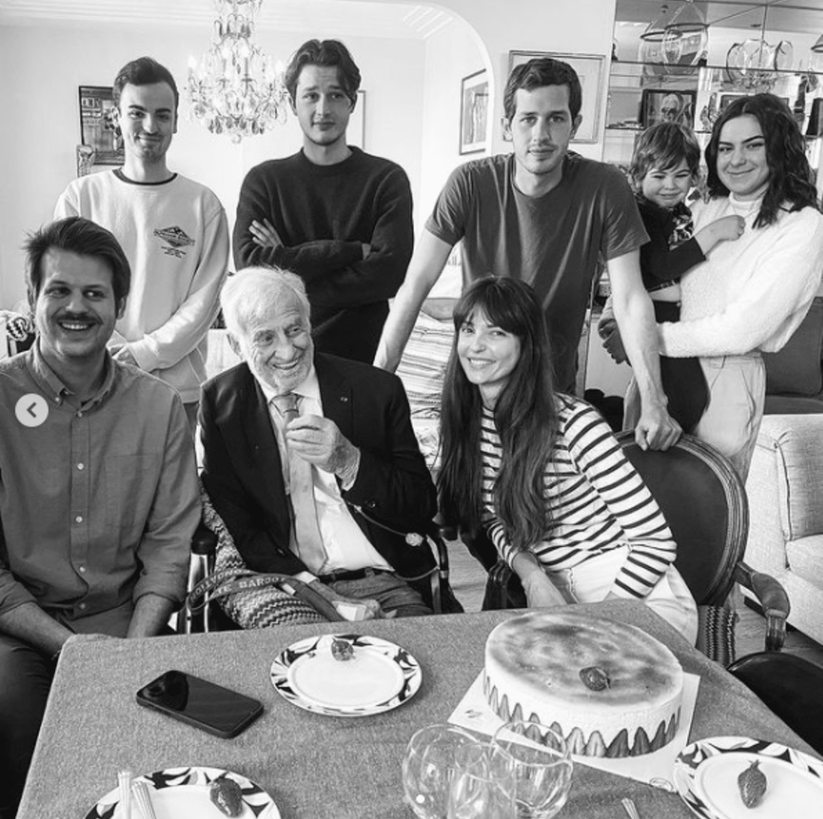 Belmondo na narozeninové oslavě (Autor: Paul Belmondo)