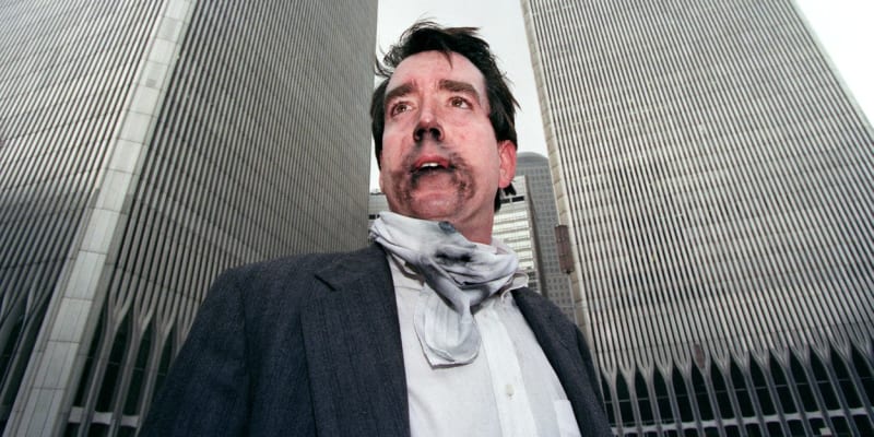 Brial Rolford, jeden z evakuovaných lidí po útoku na WTC z února 1993