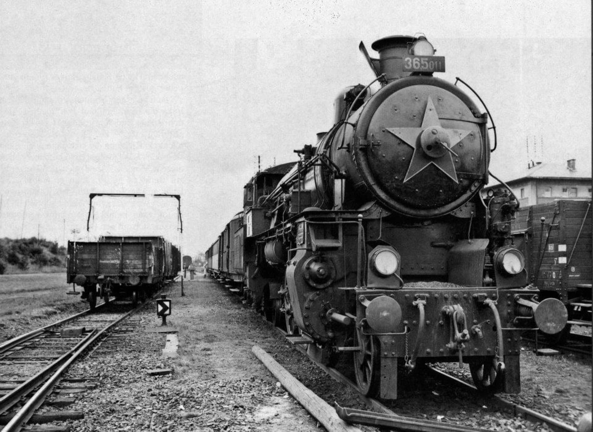 Vlak svobody před 70 lety „prorazil“ železnou oponu. (Autor: Facebook/Roland Rawen Havran)