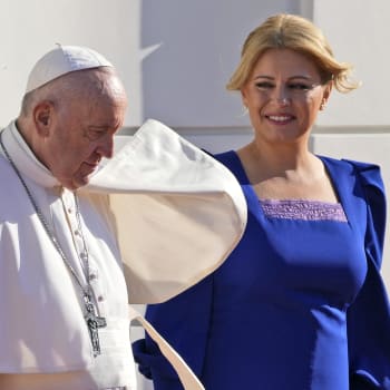 Papež František a Zuzana Čaputová