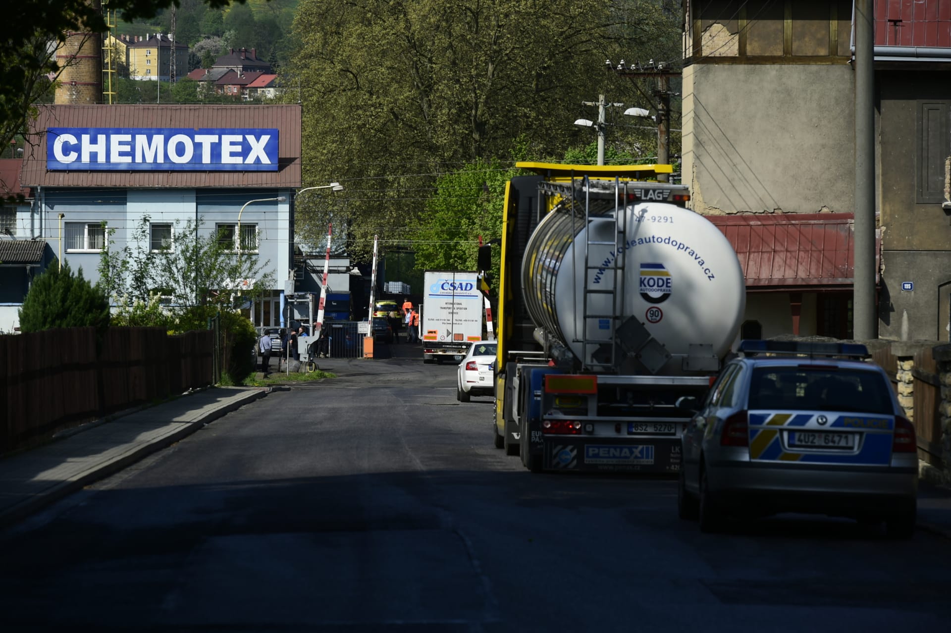 Nehoda ve firmě Chemotex v Děčíně stála v dubnu 2018 život dva lidi.