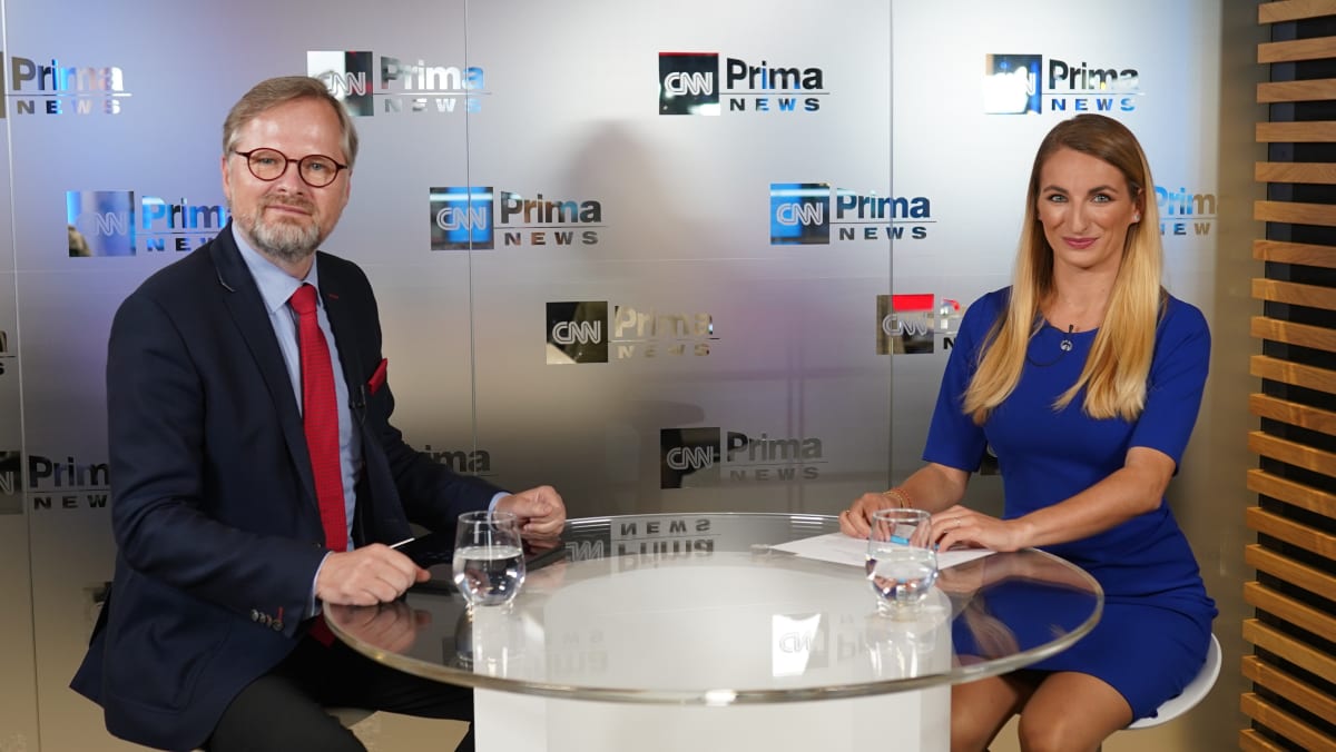 Petr Fiala v rozhovoru pro CNN Prima NEWS