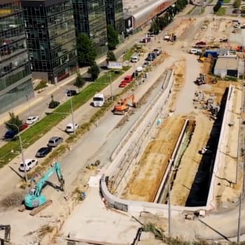 Již příští rok se v Brně otevře tramvajový tunel.