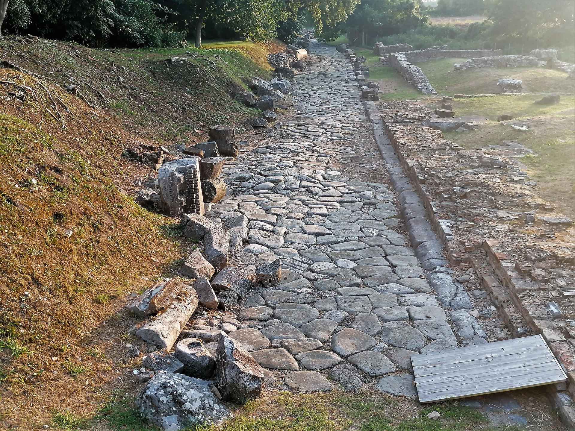Aquileia, římská silnice