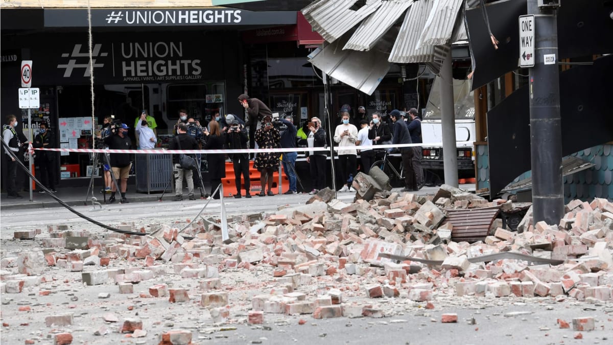 Zemětřesení bylo v Austrálii nejsilnější za poslední stovky let, poškodilo i budovy.