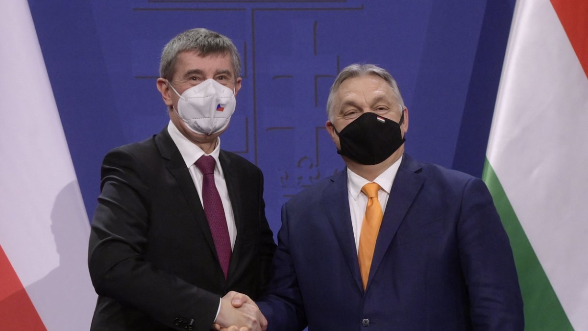 Andrej Babiš a Viktor Orbán