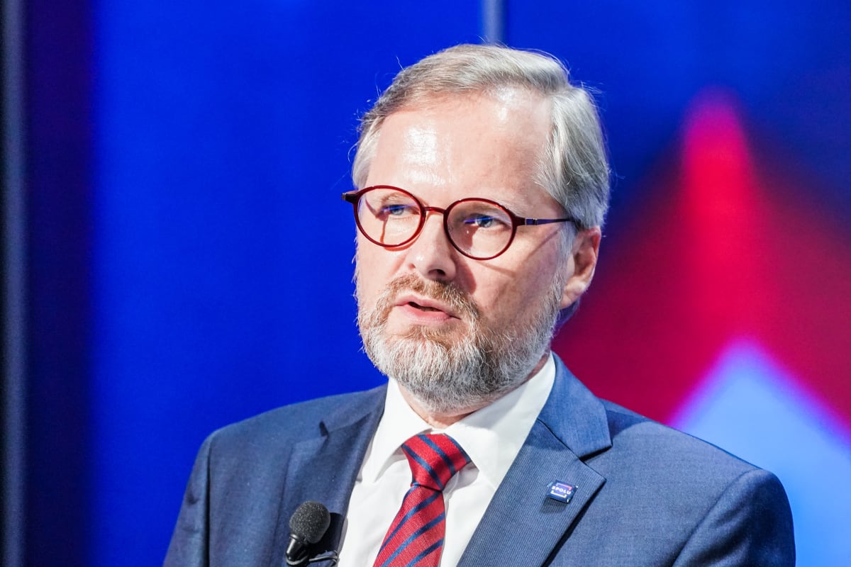 Lídr ODS a koalice Spolu Petr Fiala