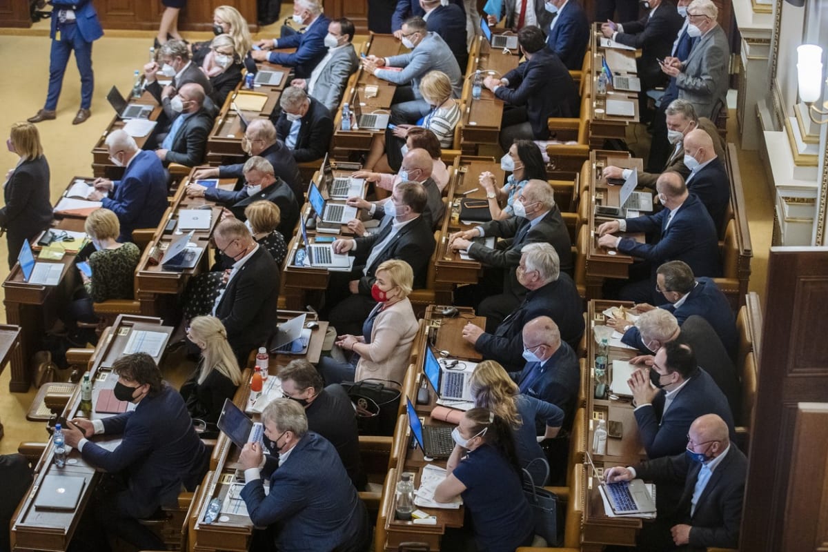 Tomio Okamura (SPD) a Karel Havlíček (ANO) usilují o místa v čele Sněmovny (ilustrační foto).