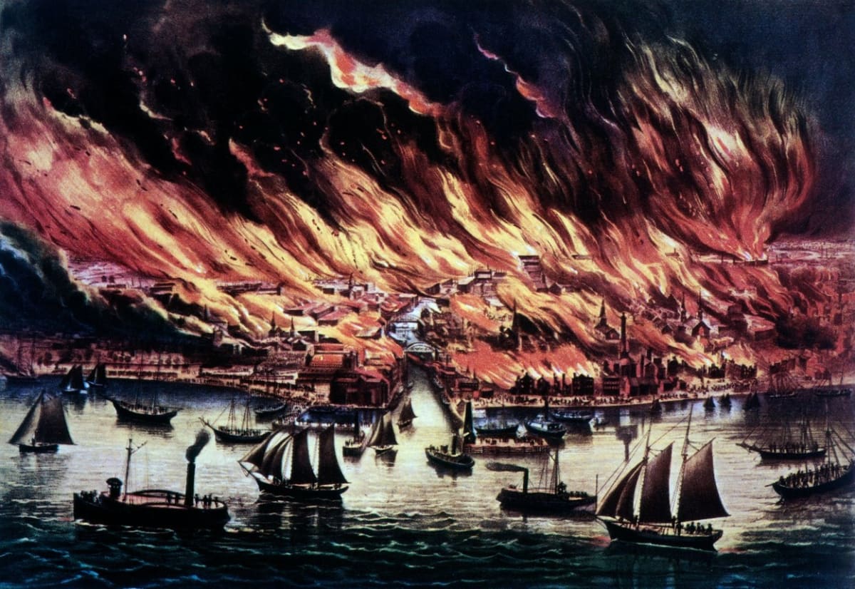 Datum 8. října 1871 se nesmazatelně zapsalo do historie Spojených států. Kvůli masivním požárům během tohoto dne zemřely tisíce lidí.