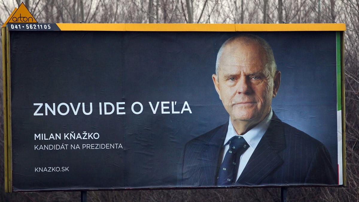 Milan Kňažko v roce 2014 neúspěšně kandidoval na slovenského prezidenta.