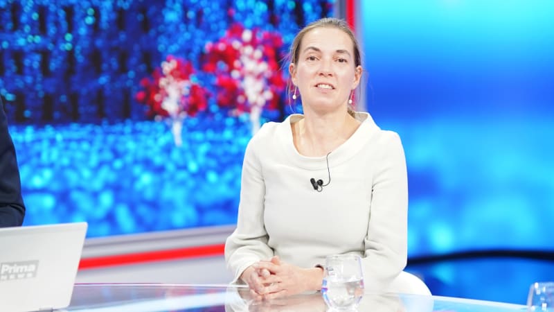 Komentátorka Lenka Zlámalová