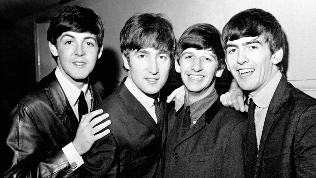 The Beatles v dobách své největší slávy. Zleva Paul McCartney, John Lennon, Ringo Starr a George Harrison