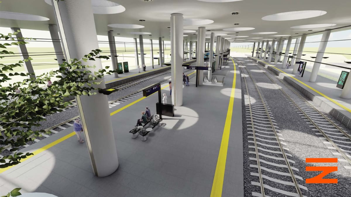 Železnice na letiště by měla být hotová v roce 2029.