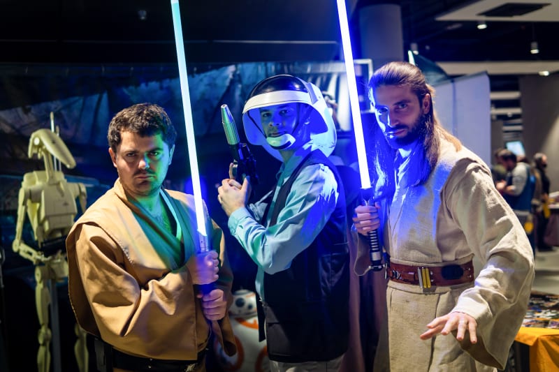 Jediové, Sithové, rebelové, imperiální jednotky. Postav z Hvězdných válek bylo na Comic-Conu požehnaně.