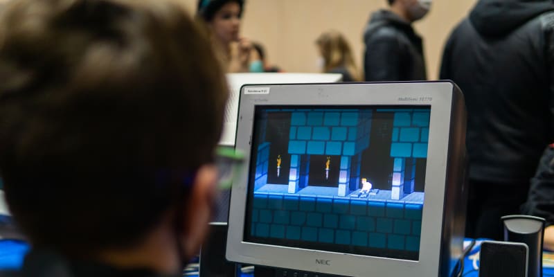 Mladší generace si mohly vyzkoušet několik videoherních klasik jako Prince of Persia.