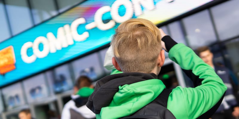 Comic-Con navštívili lidé všech věkových kategorií, od dětí po seniory.