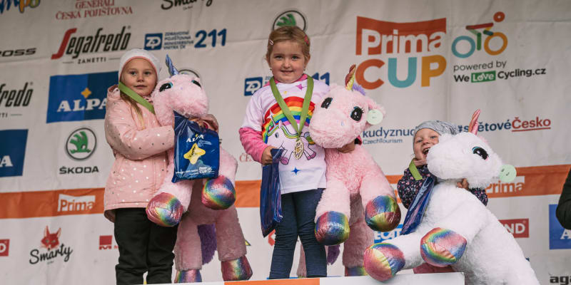 Poslední závod seriálu Prima CUP si užily i děti.