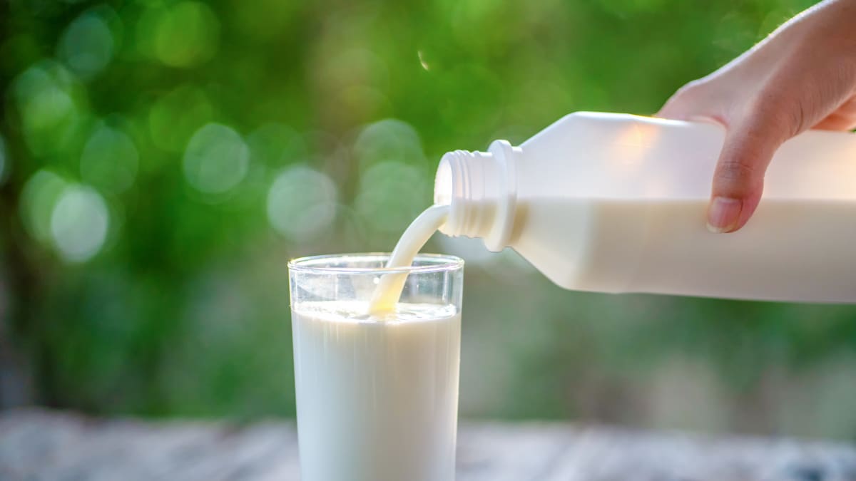 Značka Olma stahuje tři druhý mléka v PET lahvích. (Ilustrační snímek)