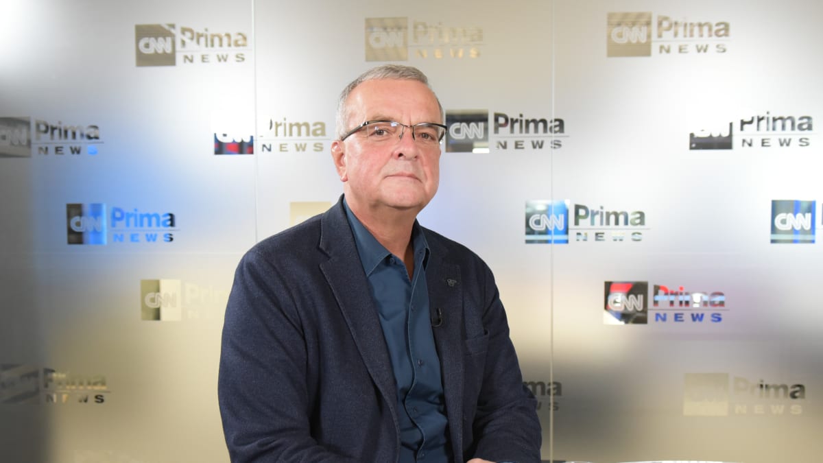 Miroslav Kalousek ve studiu CNN Prima NEWS