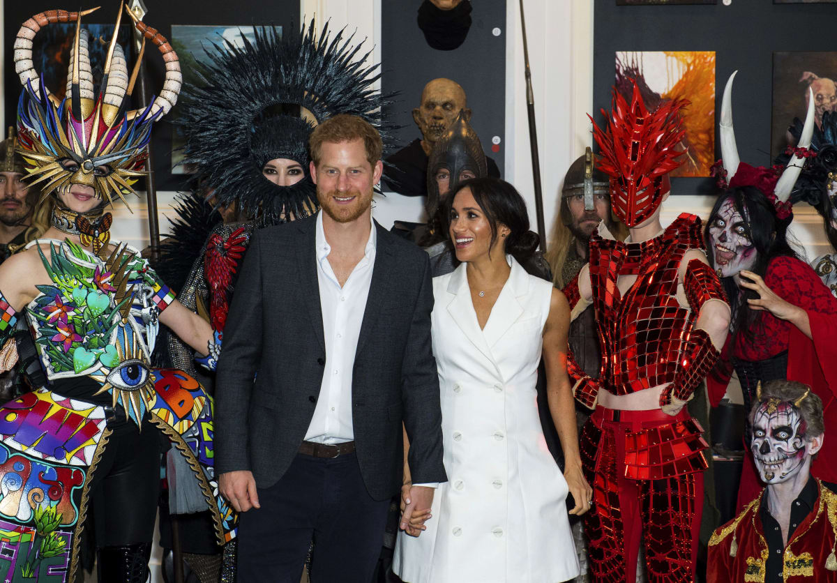 Princ Harry a Meghan Markleová navštívili v roce 2018 Nový Zéland. 