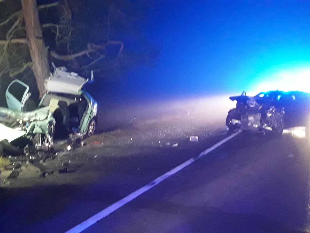 Čtvrteční nehoda dvou aut na Litoměřicku si vyžádala pět zraněných.