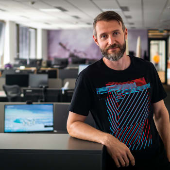 Michal Bartoň, šéf vývoje v pražské pobočce herní firmy Wargaming
