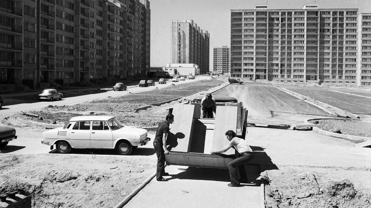 Stěhování na sídliště v 70. letech