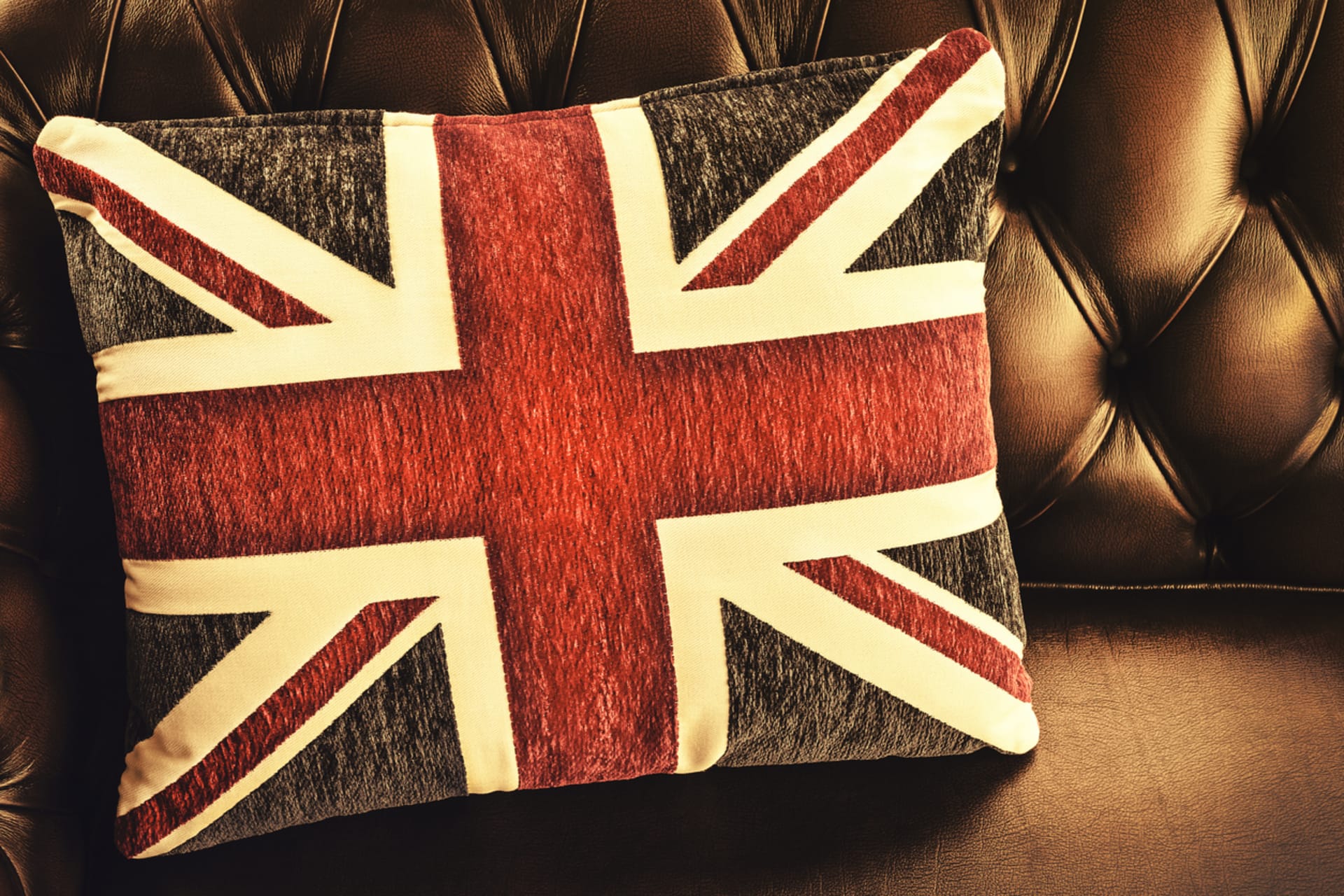 Britská vlajka bude autentickou dekorací.