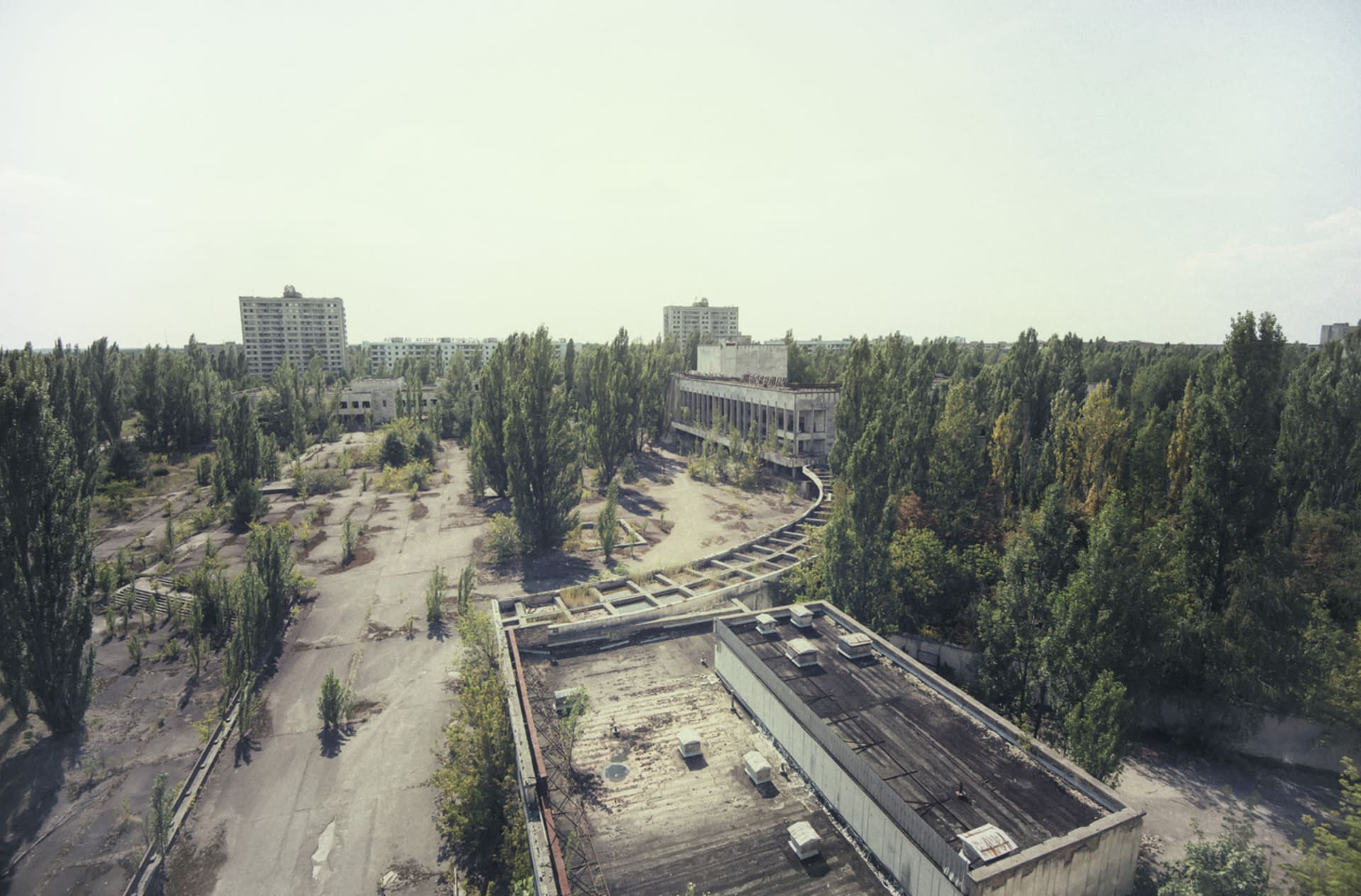 Pripjať je opuštěné město v Polesí na Ukrajině, v těsné blízkosti jaderné elektrárny Černobyl.