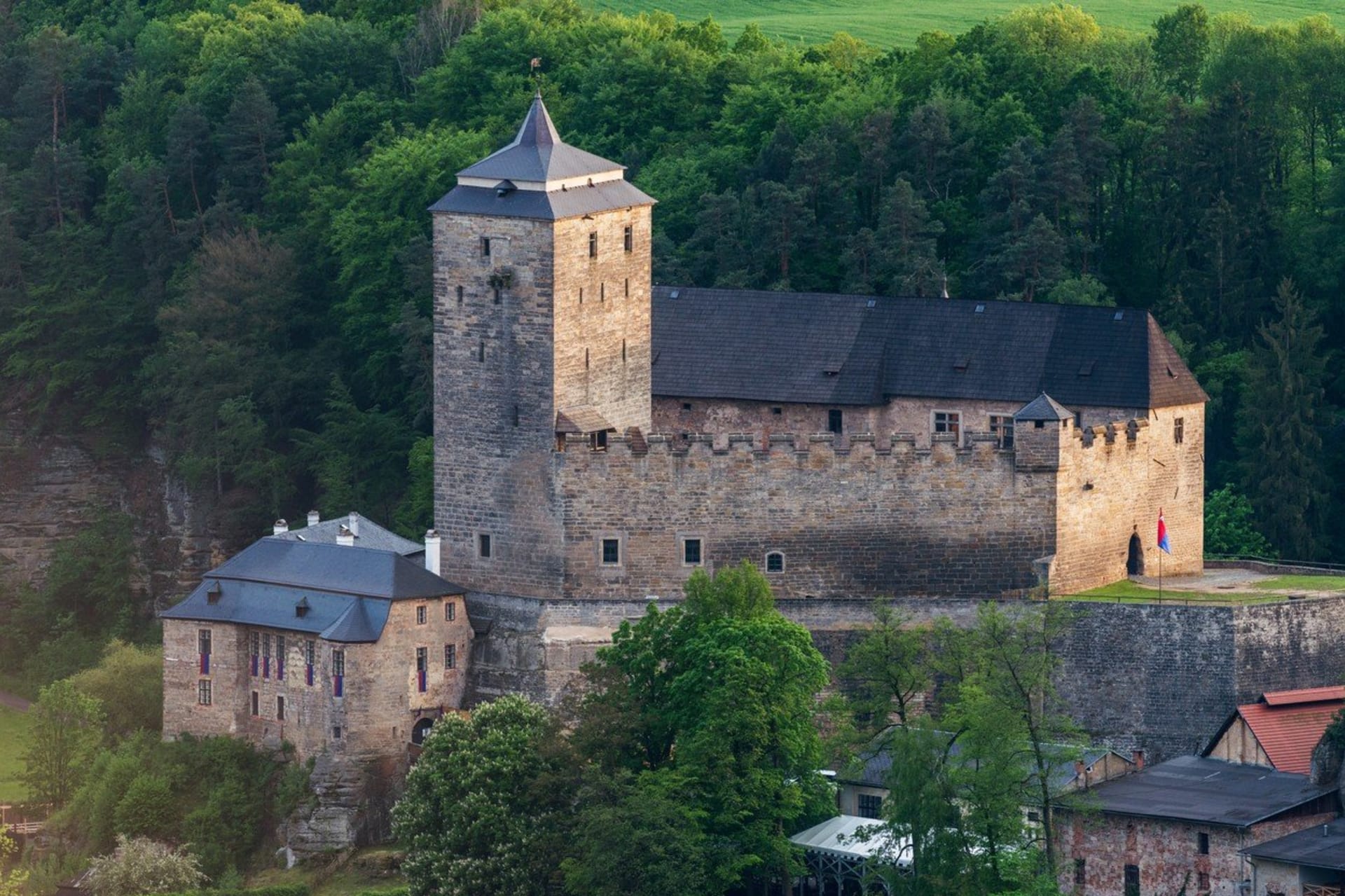 Goticky hrad Kost.