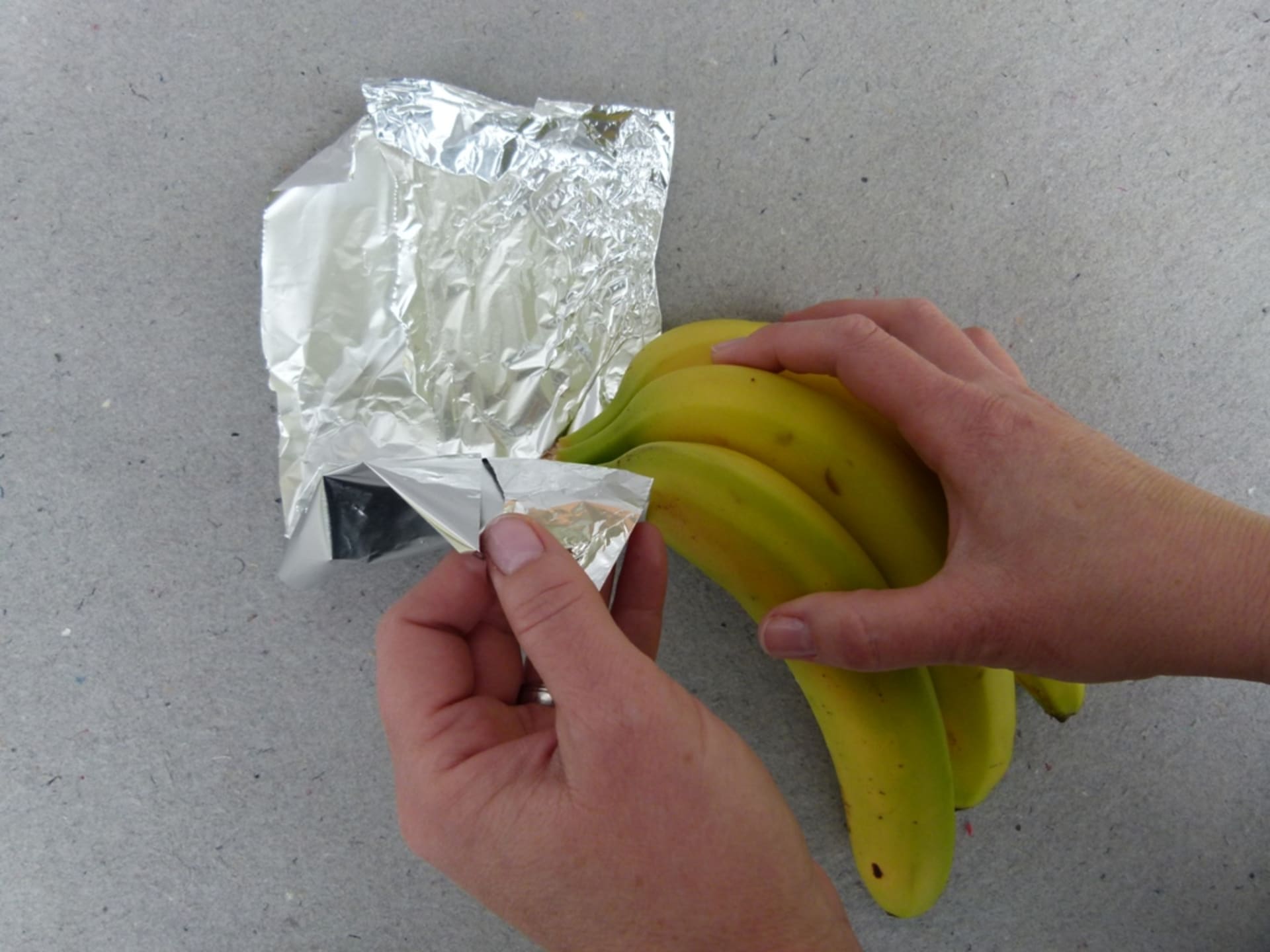 Alobal udrží banány v kondici