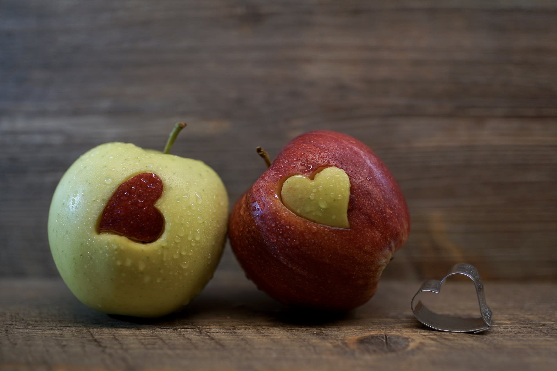 Valentýnské drobnosti: Jablíčka pro zamilované