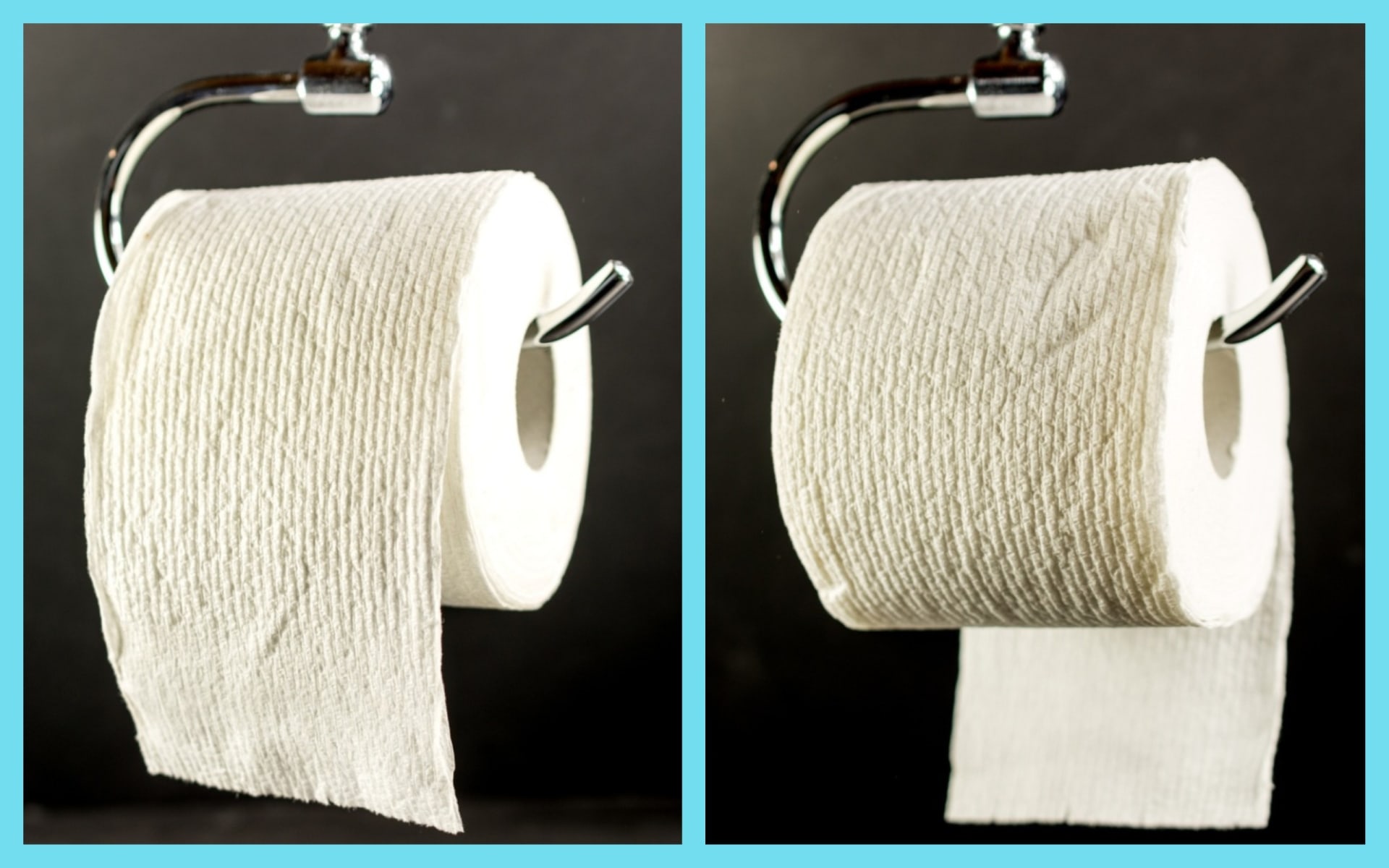 Existuje jen jediný způsob, jak věšet toaletní papír. Děláte to správně?
