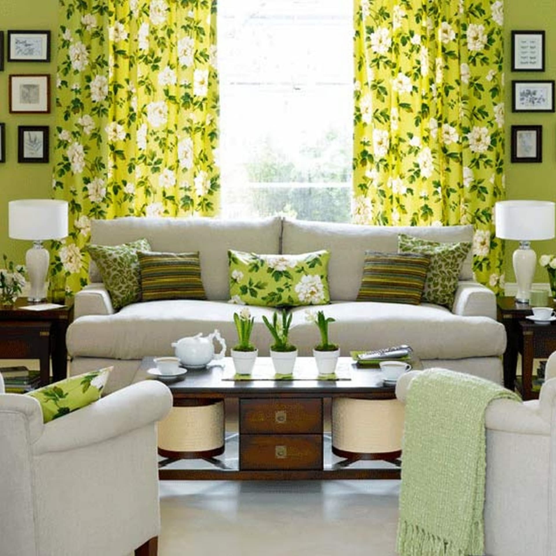 Zelená v interiéru - obrázek 15